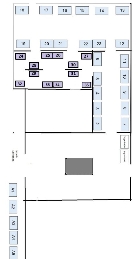 Amsterdam map fair dealer section