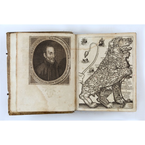 De Bello Belgico decades duae ab excessu... [including lion map]