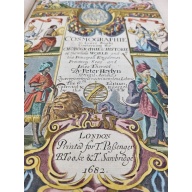 The first work to describe in print Australia, and California, Terra del Fuego, and other territories in the New World. Title-page and maps contemporary hand-coloured.
