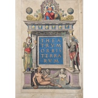 An early and beautifully contemporary hand-coloured worldatlas by Ortelius.