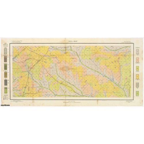 Soil map - Georgia, Fort Valley sheet.