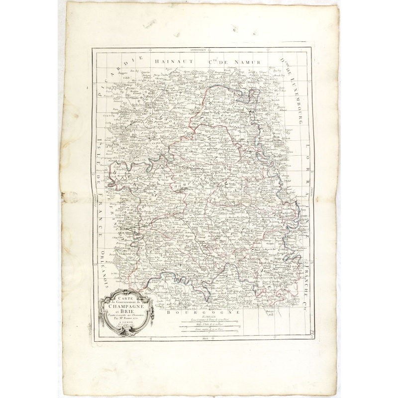 Gouvernements de Champagne et Brie.