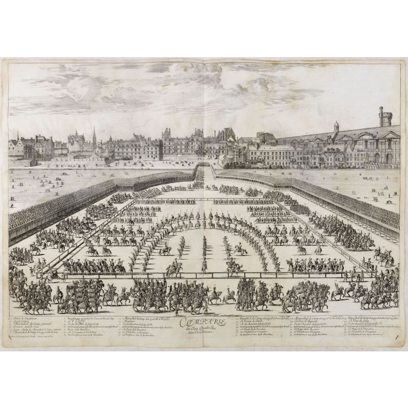 Comparse des Cinq Quadrilles dans l'Amphitheatre.