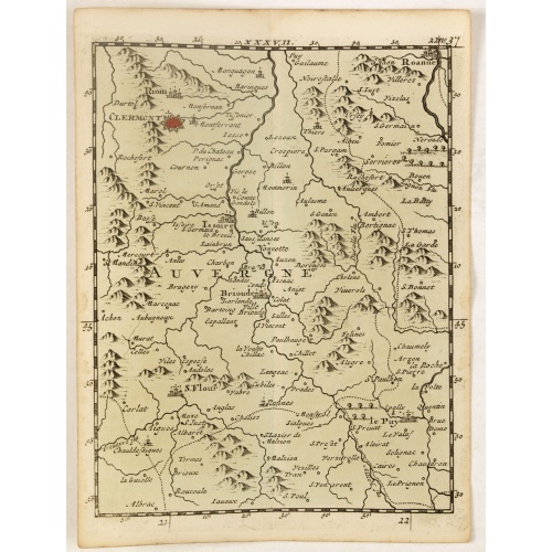 (Clermont, Brioude, Le Puy, etc.)