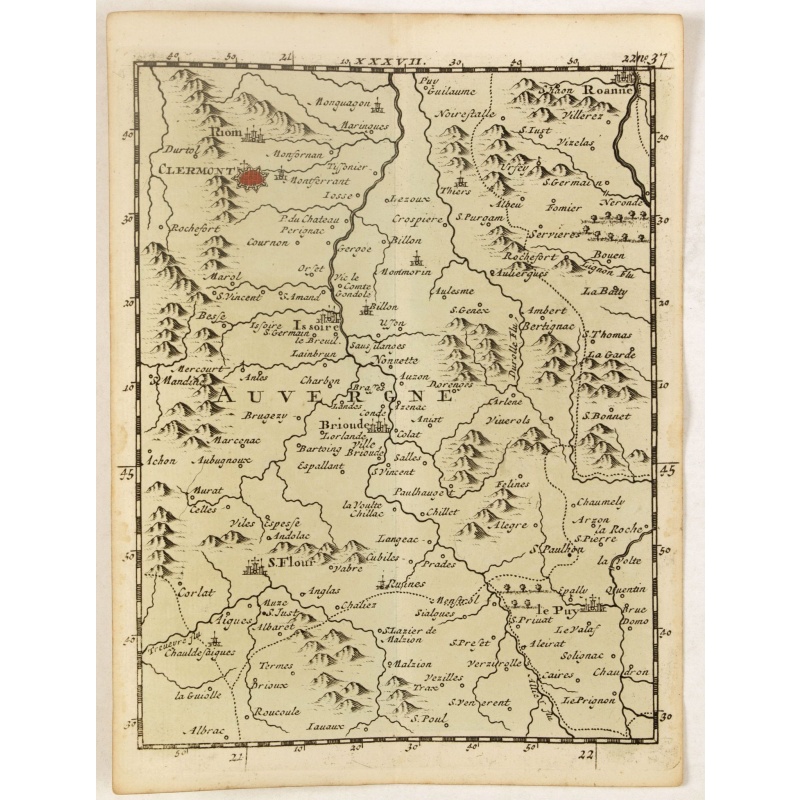 (Clermont, Brioude, Le Puy, etc.)