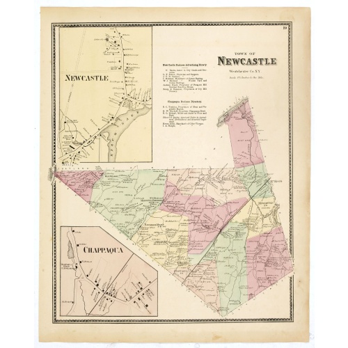 Town of New Castle. Westchester Co. NY.