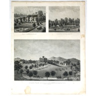 Property of F.A.Halstead Bedford Station, The Halstead Homestead at Bedford and Inland Vale residence of J.S.Libby, Westchester Co. NY North Salem.