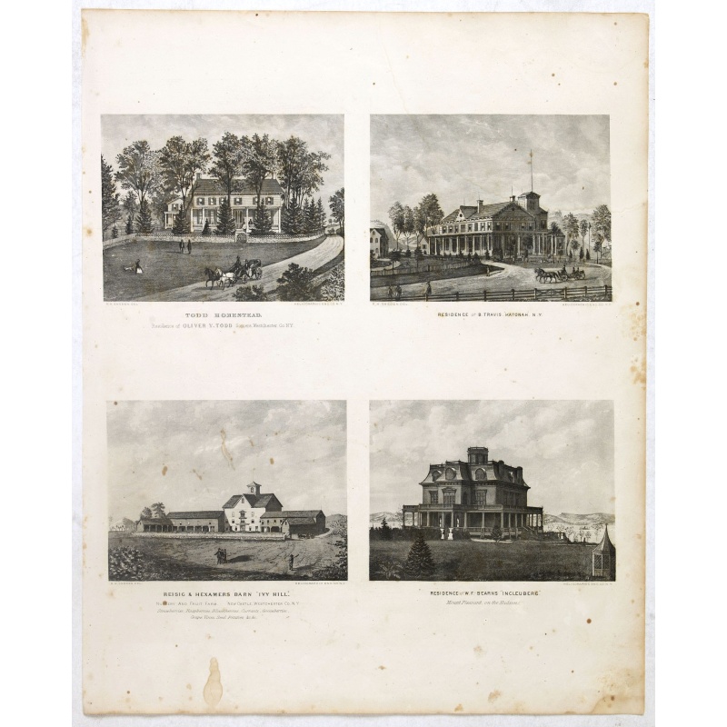 Todd Homestead / Résidence of B. Travis Katonah N.Y / Reisig & HexamersBarn Ivy Hill / Résidence of W.F Bearns