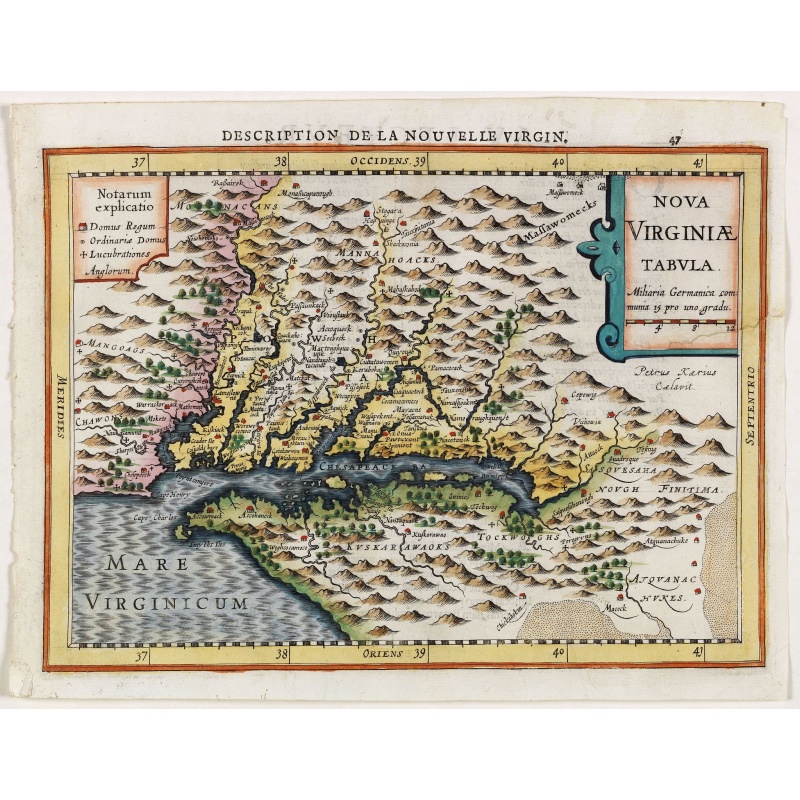 Virginiae item et Floridae . . .