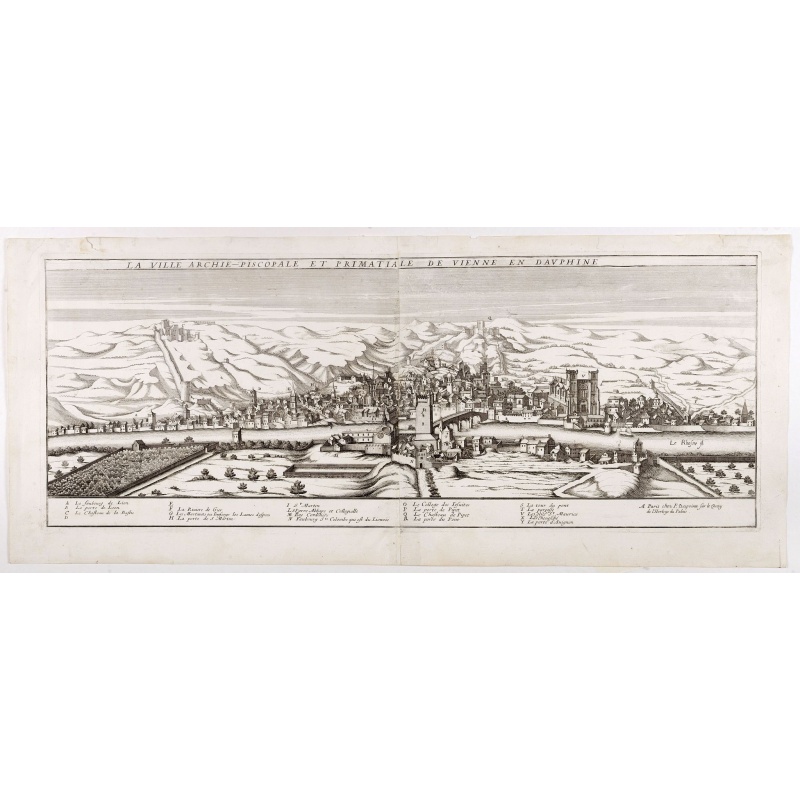 La ville archie-piscopale et primatiale de Vienne en Dauphiné.