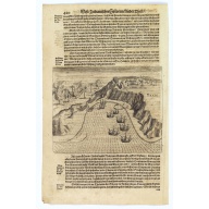[Dutch attack the fortress of Praia.]
