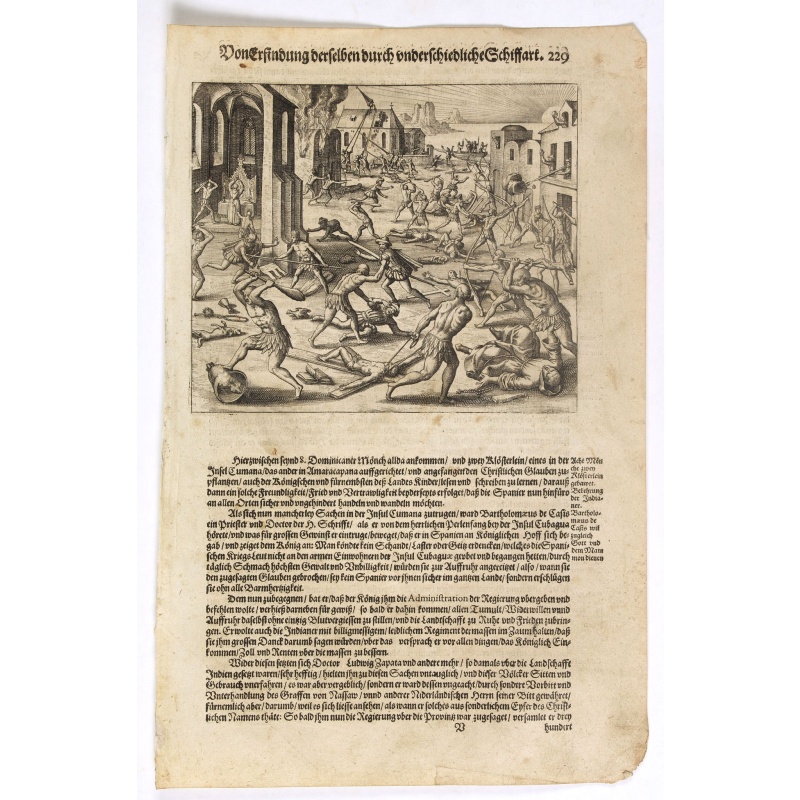 [Murder of Dominican monks in Cumana or Cubagua Island].