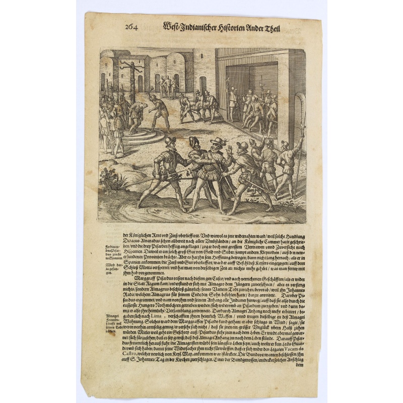 [Diego de Almagro is killed.]