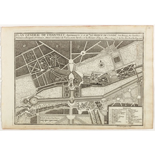 Plan general de Chantilly . . .