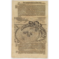 [Spilbergen's fleet visits the island of Santa Maria] / [The Dutch visit Isla Mocha].