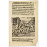 [How natives of Paria cope with illness] / Vespucci reaches Lake Maracaibo]..