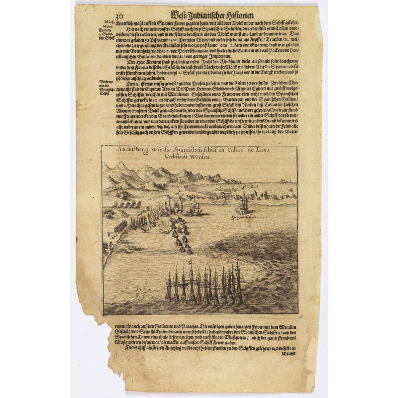 [Another Dutch fleet reaches Lima].