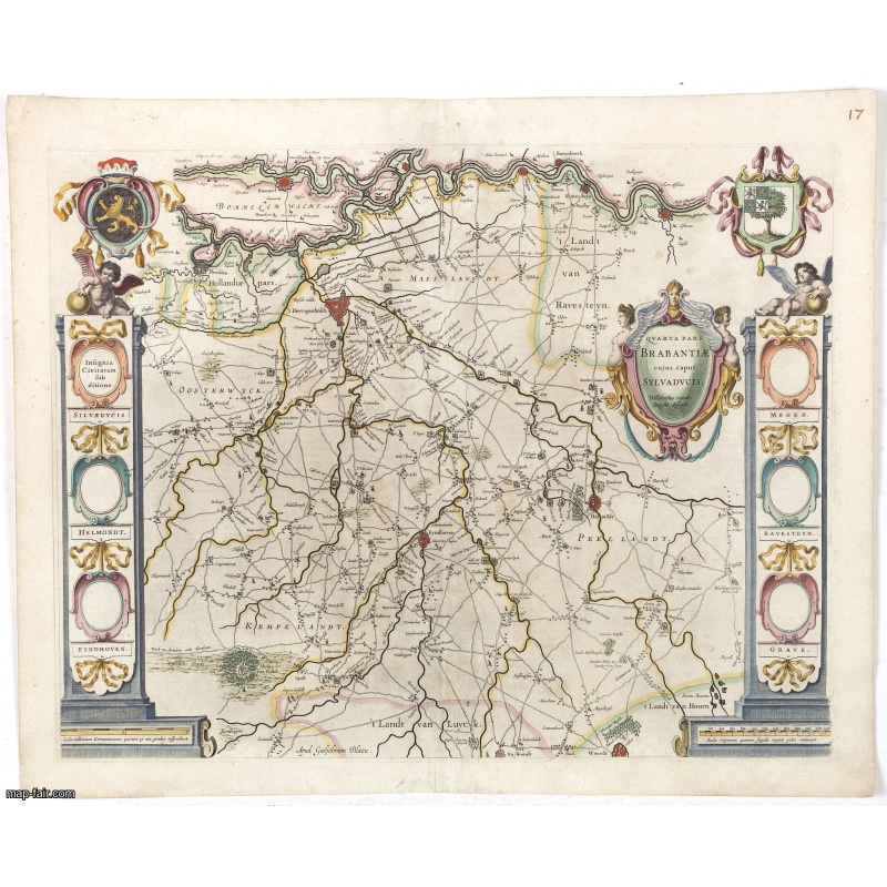 Quarta pars Brabantiae cujus caput Sylvaducis.