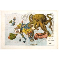 La Piovra Russa. Carta Serio-Comica Pel 1878.