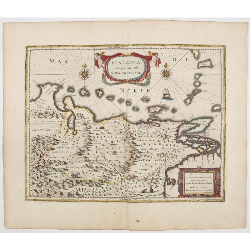 Venezuela cum parte Australi Novae Andalusiae.