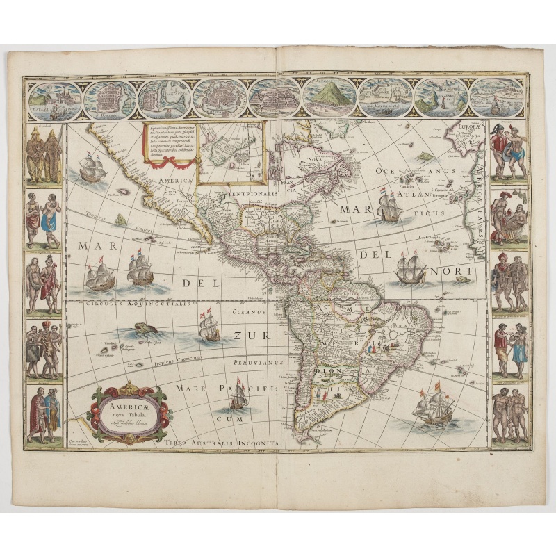 Americae Nova Tabula.