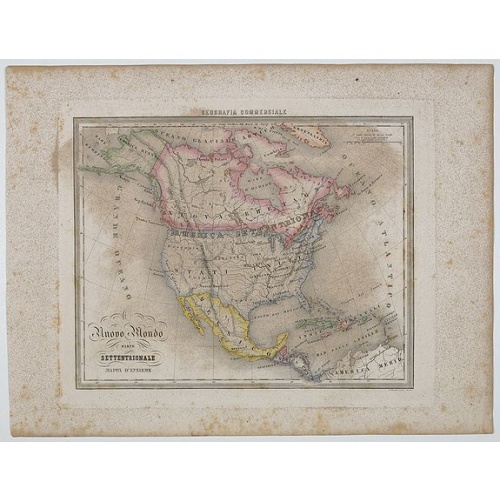 Nuovo Mondo parte Settentrionale.