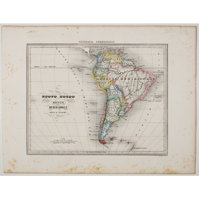 Nuovo Mondo parte Meridionale.