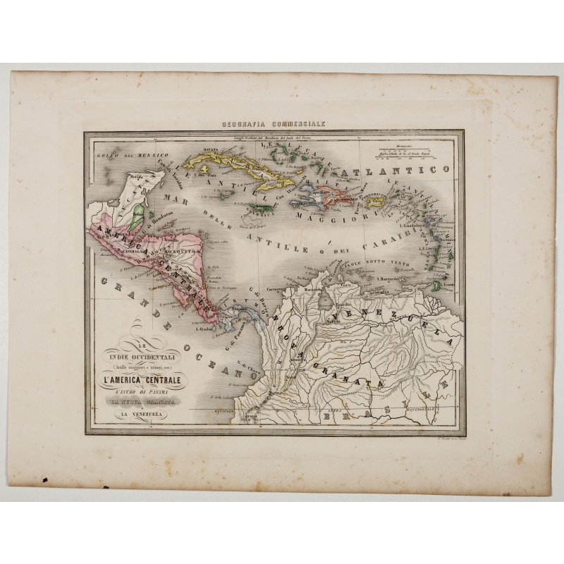 Le Indie Ocidentali ( Antille maggiori e minori, ecc) L'America Centrale . . .