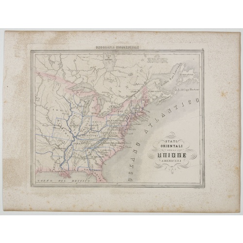 Stati Orientali della Unione Americana.