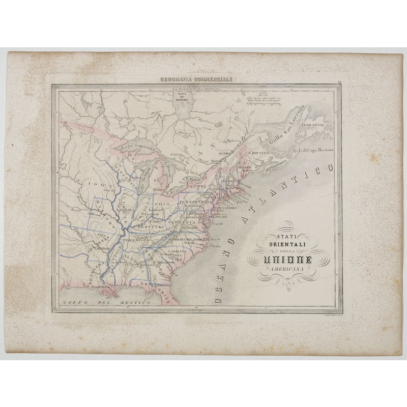 Stati Orientali della Unione Americana.