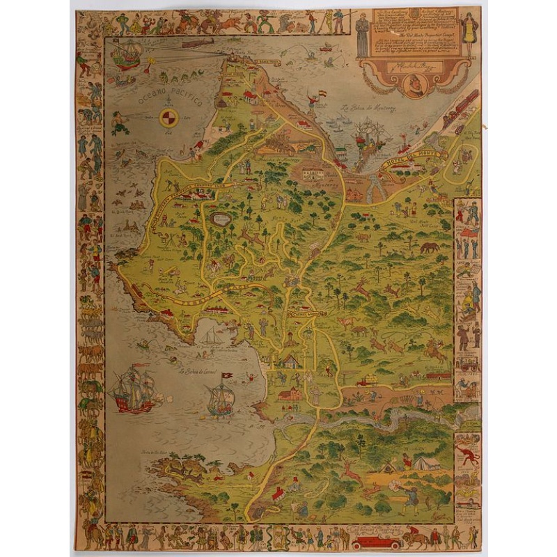[Map of the Monterey Peninsula.]