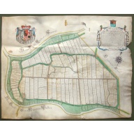 Kaerte en Afbeeldinge vande Geheele Jurisdictie van Stantdarbuyten Gelegen in de Generaliteit onder Marquisaet van Bergen op den Zoom