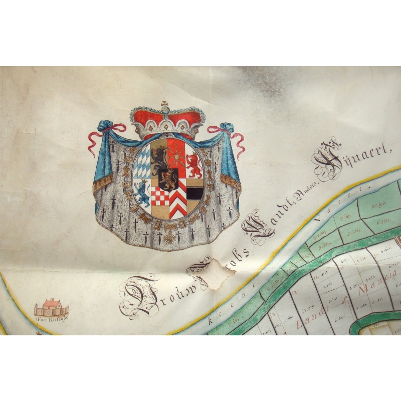 Kaerte en Afbeeldinge vande Geheele Jurisdictie van Stantdarbuyten Gelegen in de Generaliteit onder Marquisaet van Bergen op den Zoom