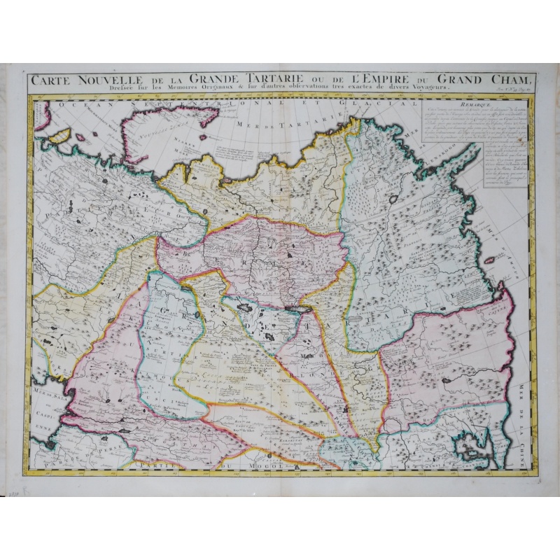 [Lot of 10 maps] Carte Nouvelle de la Grande Tartary.