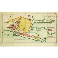 [Lot of 6 maps / prints]  Schets van de Donkere Baai in Nieuw Zeeland 1773.