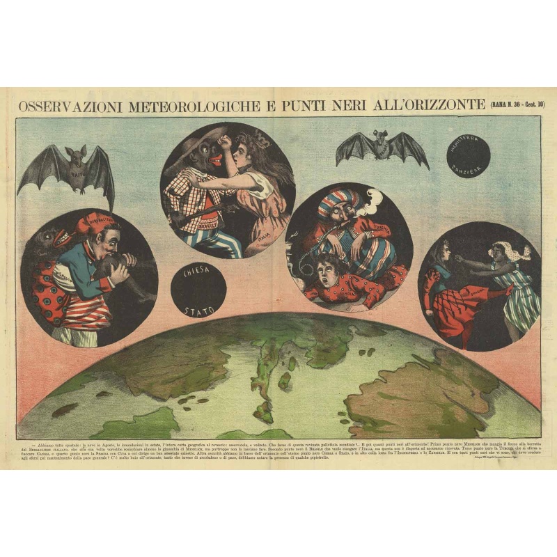 Osservazioni meteorologiche e punti neri all'orizzonte